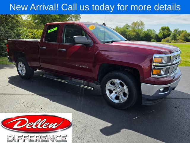 Red (Deep Ruby Metallic) 2014 Chevrolet Silverado 1500 Pickup Truck Four-Wheel Drive 6-Speed Automatic Overdrive