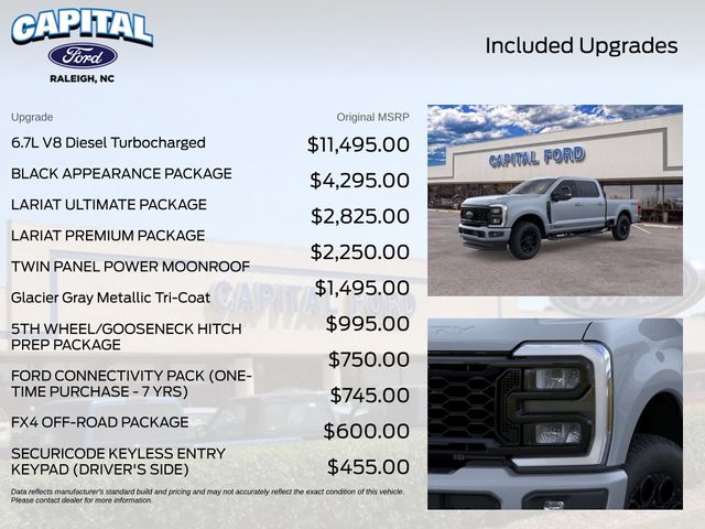 New 2026 Gray Ford Lariat image 5