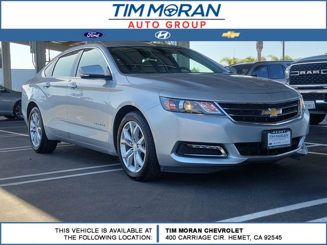 Silver Ice Metallic 2018 Chevrolet Impala LT FWD Sedan Front-Wheel Drive 6-Speed Automatic Overdrive