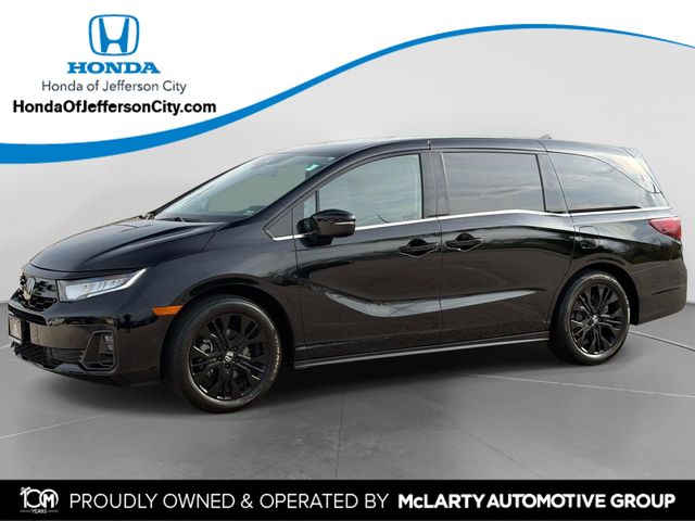 Crystal Black Pearl 2025 Honda Odyssey Elite FWD Minivan Front-Wheel Drive Automatic