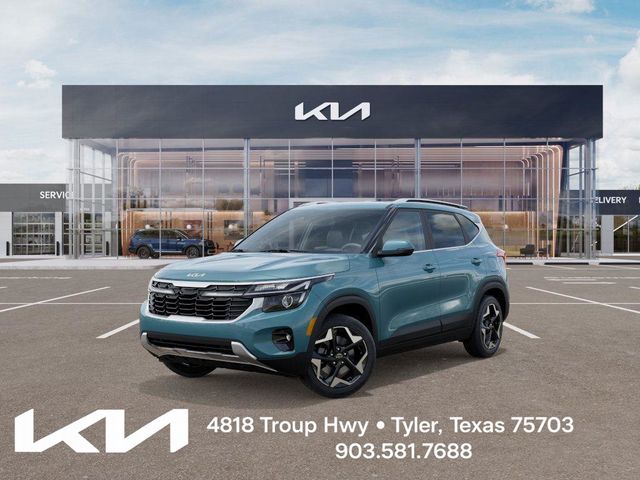 Pluton Blue 2026 Kia Seltos SUV / Crossover All-Wheel Drive Continuously Variable Transmission
