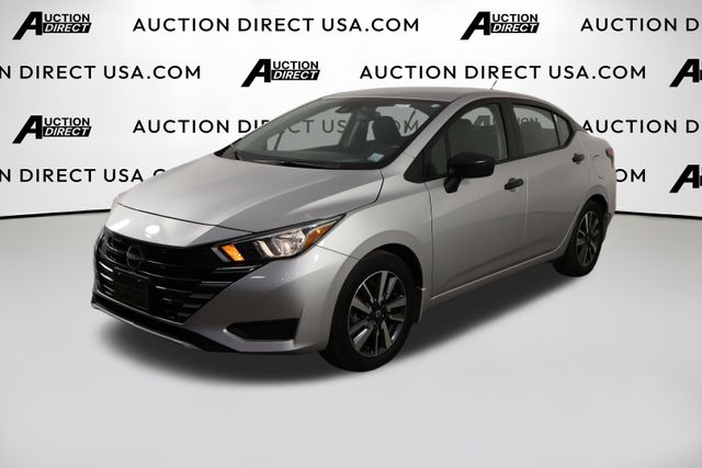 Brilliant Silver Metallic 2024 Nissan Versa Sedan Front-Wheel Drive Continuously Variable Transmission