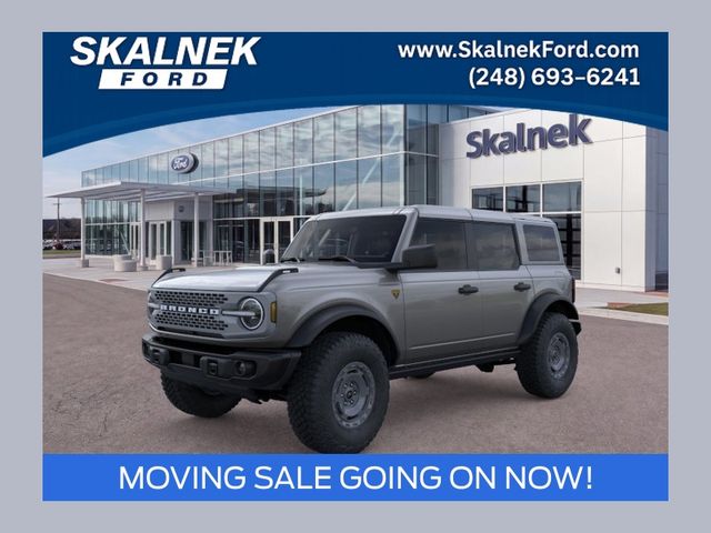 Carbonized Gray Metallic 2025 Ford Bronco Badlands 4-Door 4WD SUV / Crossover Four-Wheel Drive Automatic