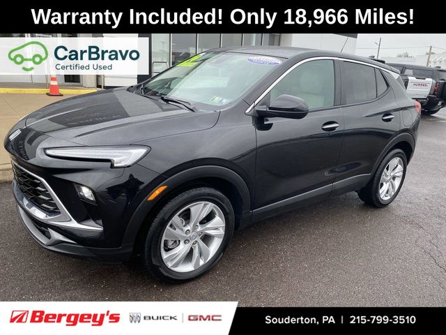 Black (Ebony Twilight Metallic) 2024 Buick Encore GX SUV / Crossover Front-Wheel Drive Continuously Variable Transmission