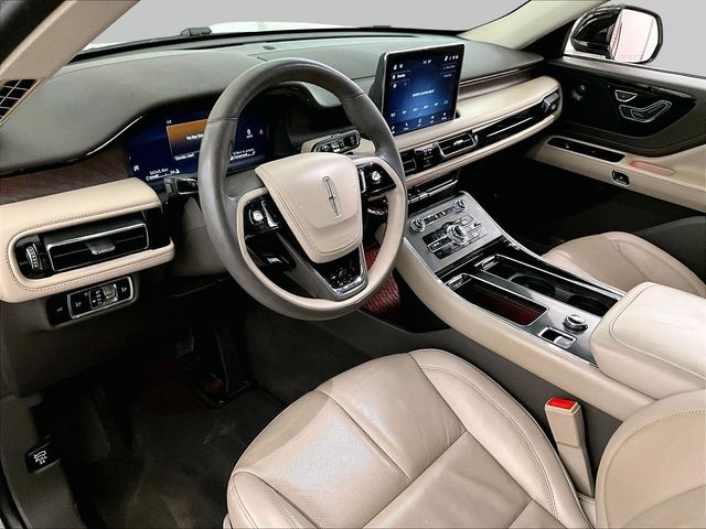 2023 Lincoln Aviator Reserve White at Phil Fitts Ford