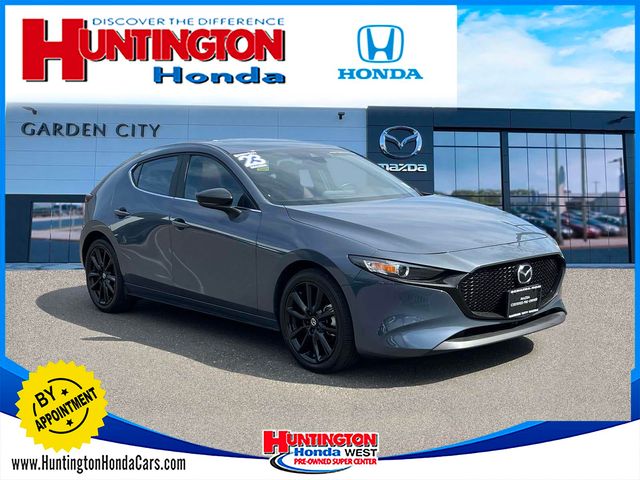 Polymetal Gray Metallic 2023 Mazda MAZDA3 2.5 S Carbon Edition Hatchback AWD Hatchback All-Wheel Drive 6-Speed Automatic