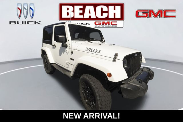 Bright White Clearcoat 2015 Jeep Wrangler SUV / Crossover Four-Wheel Drive 5-Speed Automatic