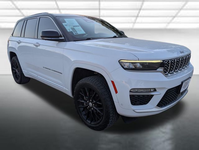 Bright White Clearcoat 2022 Jeep Grand Cherokee SUV / Crossover Four-Wheel Drive 8-Speed Automatic