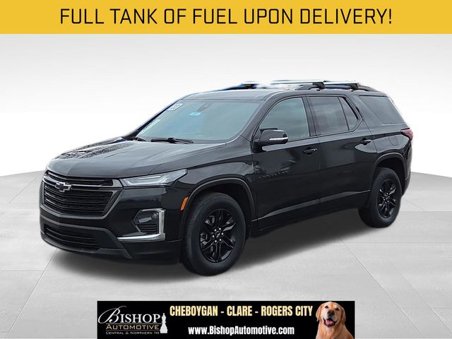 Mosaic Black Metallic 2023 Chevrolet Traverse LT Cloth AWD SUV / Crossover Four-Wheel Drive 9-Speed Automatic