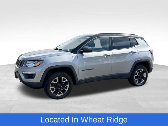 Billet Silver Metallic Clearcoat 2017 Jeep Compass Trailhawk 4WD SUV / Crossover Four-Wheel Drive 9-Speed Automatic