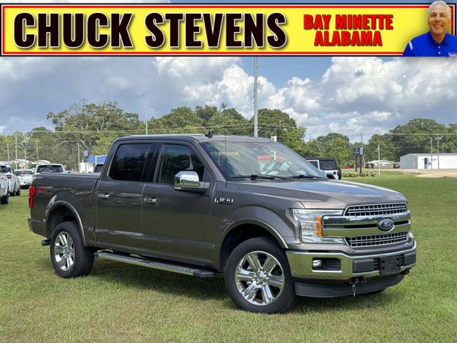 Stone Gray Metallic 2020 Ford F-150 Lariat SuperCrew 4WD Pickup Truck Four-Wheel Drive Automatic