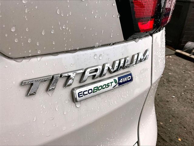 2017 Ford Escape Titanium White at John Sisson Motors