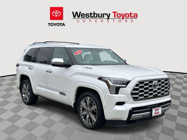 Pearl 2025 Toyota Sequoia SUV / Crossover Four-Wheel Drive Automatic