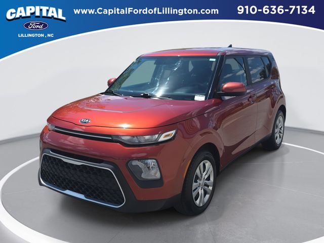 Mars Orange 2021 Kia Soul LX FWD SUV / Crossover Front-Wheel Drive Continuously Variable Transmission