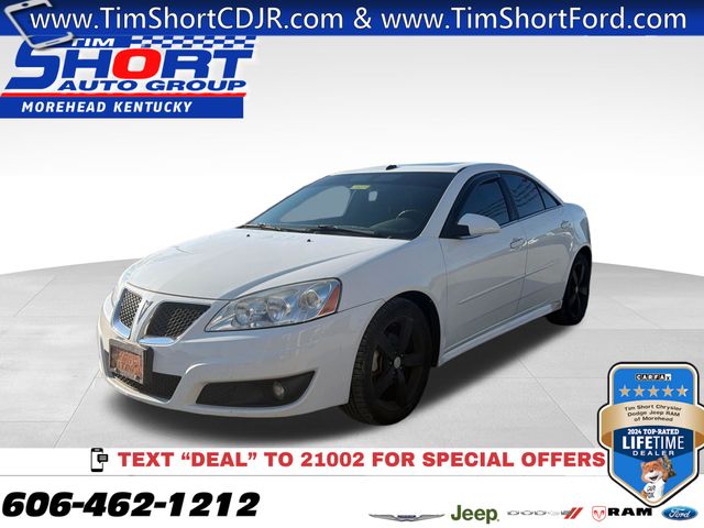 Pure (Summit White) 2010 Pontiac G6 Sedan Front-Wheel Drive 4-Speed Automatic Overdrive