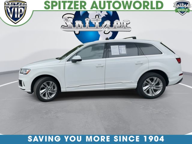 2020 Audi Q7 55 Premium White at Sutliff Volkswagen
