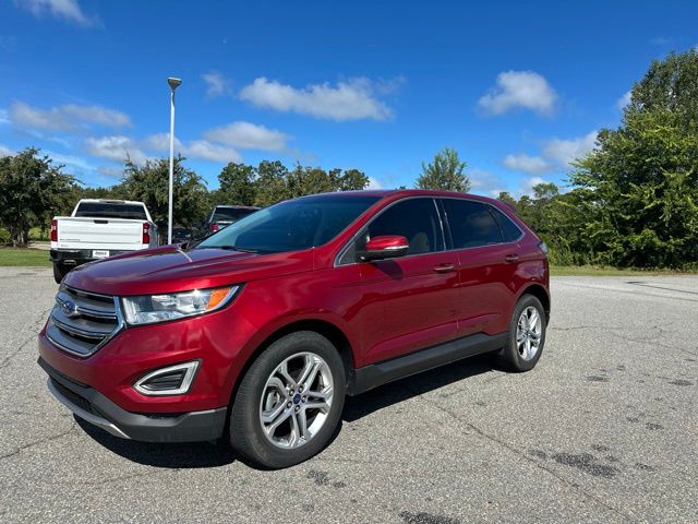 Ruby Red Metallic 2017 Ford Edge SUV / Crossover Front-Wheel Drive 6-Speed Automatic