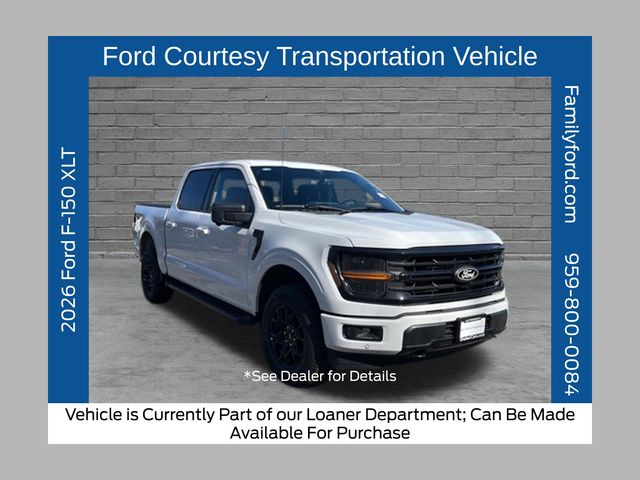 Oxford White 2026 Ford F-150 Pickup Truck Four-Wheel Drive Automatic
