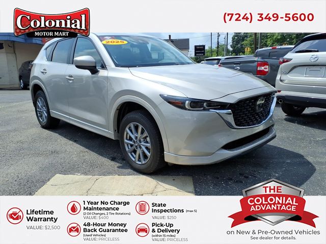 Gray (Platinum Quartz Metallic) 2025 Mazda CX-5 SUV / Crossover All-Wheel Drive 6-Speed Automatic