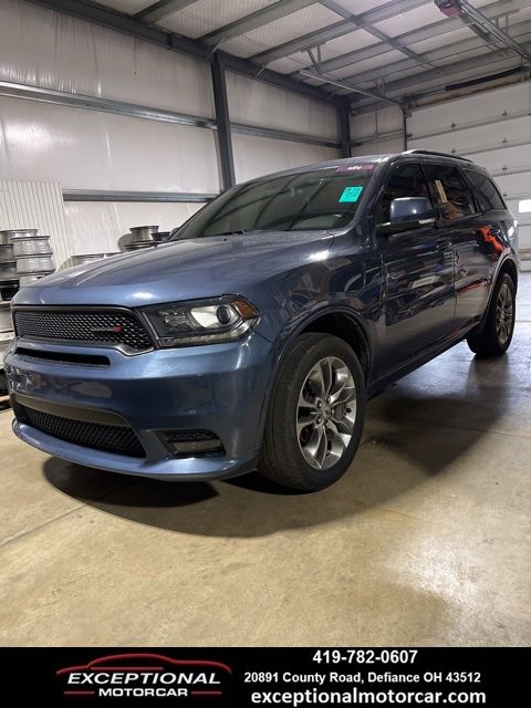 Reactor Blue Pearlcoat 2019 Dodge Durango GT Plus AWD SUV / Crossover All-Wheel Drive 8-Speed Automatic