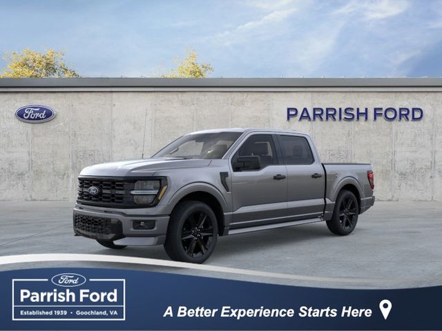 Carbonized Gray Metallic 2026 Ford F-150 STX SuperCrew 4WD Pickup Truck Four-Wheel Drive Automatic