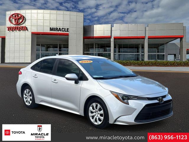 Classic Silver Metallic 2025 Toyota Corolla Sedan Front-Wheel Drive Continuously Variable Transmission
