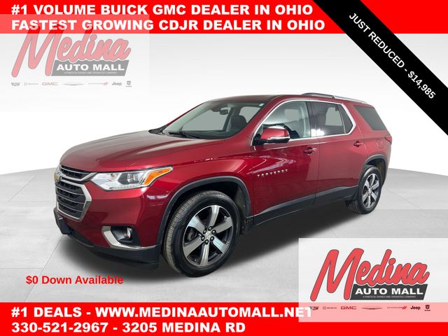 Cajun Red Tintcoat 2018 Chevrolet Traverse LT Leather AWD SUV / Crossover Four-Wheel Drive 9-Speed Automatic
