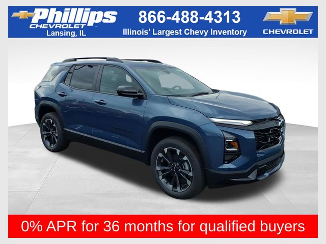 Lakeshore Blue Metallic 2026 Chevrolet Equinox SUV / Crossover Front-Wheel Drive Continuously Variable Transmission