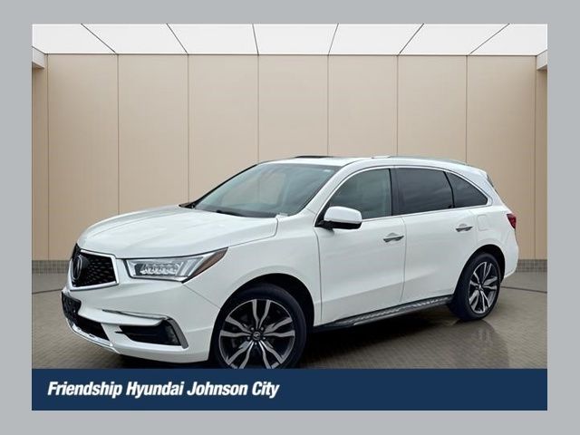 White 2019 Acura MDX SUV / Crossover All-Wheel Drive 9-Speed Automatic