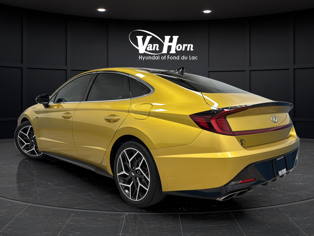 Used 2021 Glowing Yellow Hyundai N Line image 5