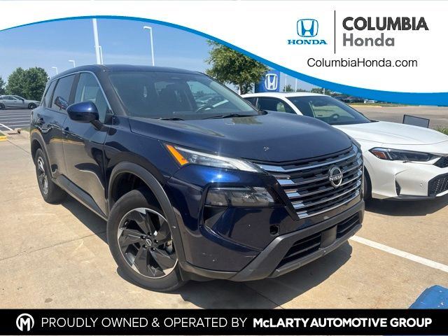 Deep Ocean Blue Pearl 2025 Nissan Rogue SUV / Crossover All-Wheel Drive Continuously Variable Transmission
