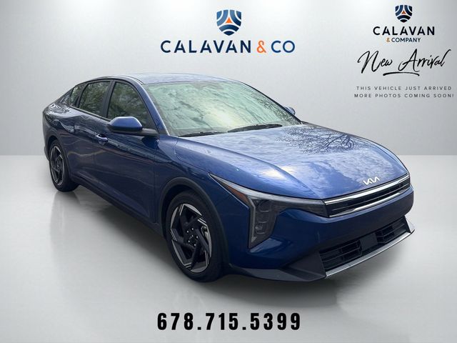 Deep Sea Blue 2025 Kia K4 EX FWD Sedan Front-Wheel Drive Continuously Variable Transmission