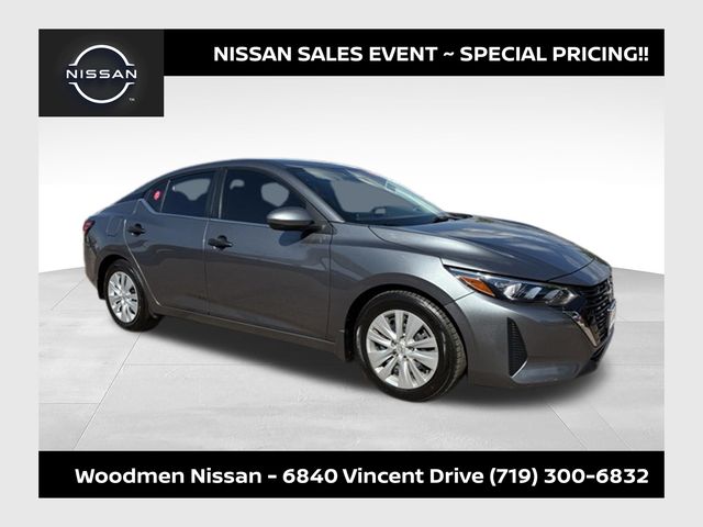 Gray (Gun Metallic) 2024 Nissan Sentra Sedan Front-Wheel Drive Continuously Variable Transmission