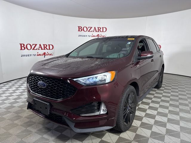 2020 Burgundy Velvet Metallic Tinted Clearcoat Ford Edge ST Line FWD SUV