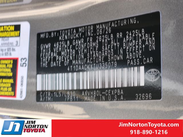 New 2026 Toyota Camry Sedan