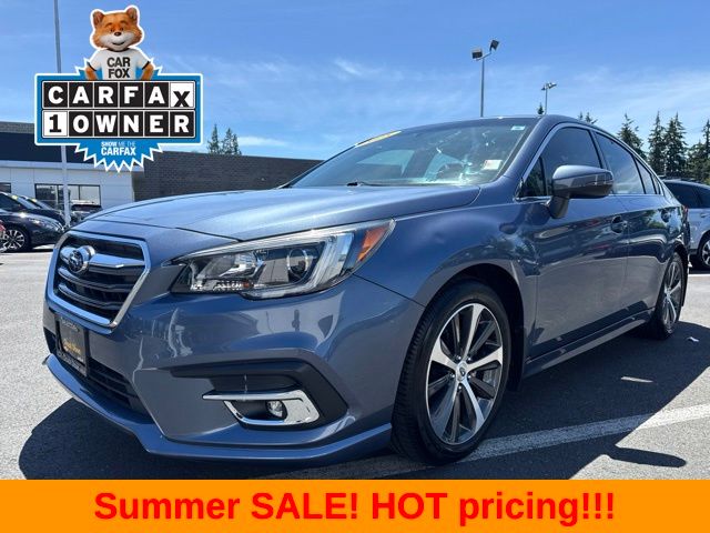 Twilight Blue Metallic 2018 Subaru Legacy 2.5i Limited AWD Sedan All-Wheel Drive Continuously Variable Transmission