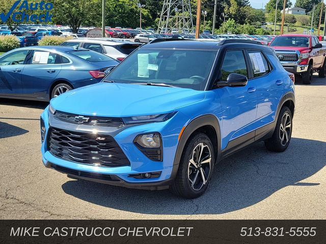 Fountain Blue 2023 Chevrolet Trailblazer SUV / Crossover Front-Wheel Drive Continuously Variable Transmission