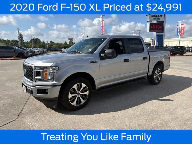 Silver Metallic 2020 Ford F-150 Pickup Truck 4X2 Automatic