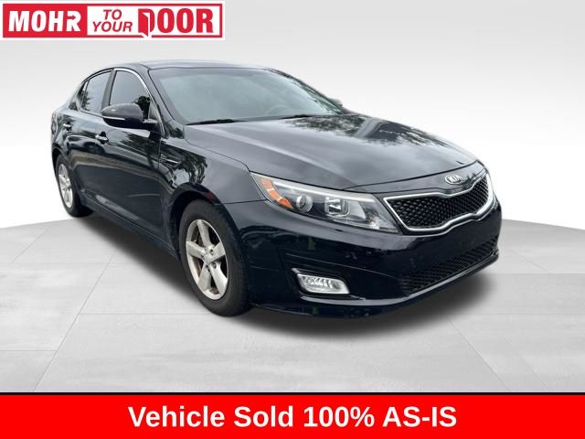 Aurora Black 2015 Kia Optima Sedan Front-Wheel Drive 6-Speed Automatic