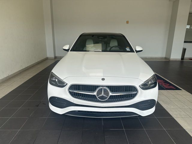 2023 Mercedes-Benz C-Class C 300 White at Central Houston Nissan