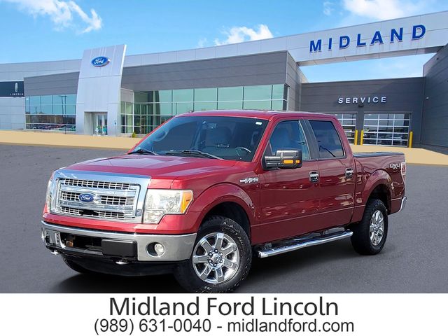 Ruby Red Metallic 2014 Ford F-150 Pickup Truck Four-Wheel Drive 6-Speed Automatic