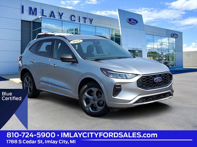 Iconic Silver Metallic 2024 Ford Escape SUV / Crossover All-Wheel Drive 8-Speed Automatic
