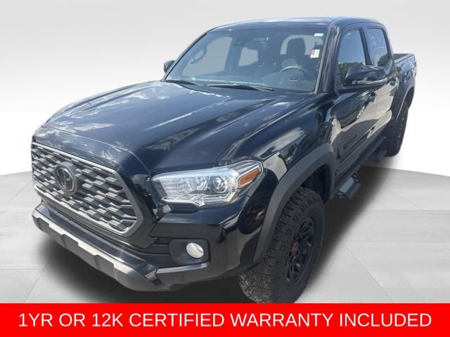 Midnight Black Metallic 2022 Toyota Tacoma Pickup Truck 4X2 6-Speed Automatic