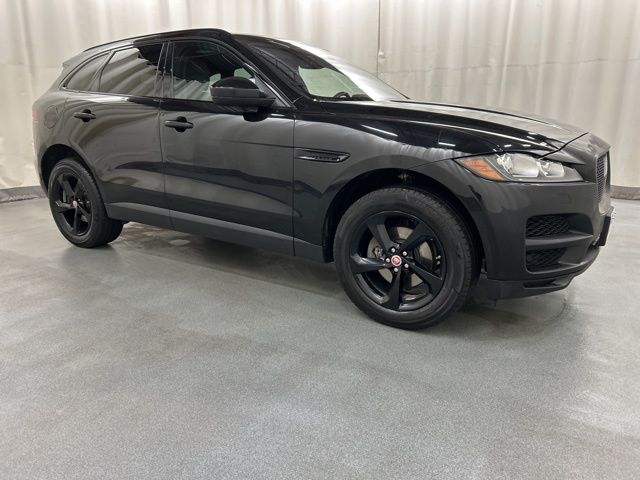 Santorini Black Metallic 2019 Jaguar F-PACE 25t Premium AWD SUV / Crossover All-Wheel Drive 8-Speed Automatic