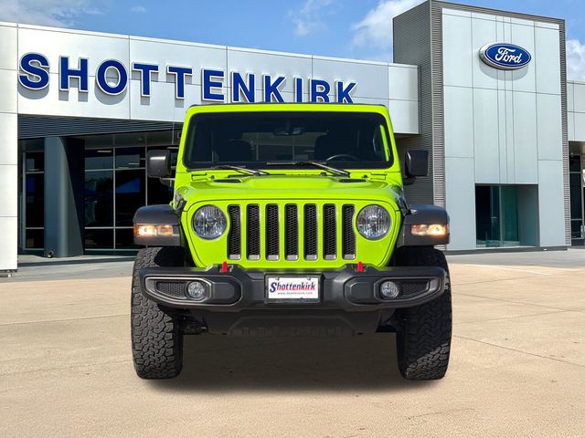 Used 2021 Green Jeep Unlimited Rubicon image 2
