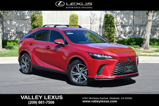 Matador Red Mica 2024 Lexus RX Hybrid 350h Premium AWD SUV / Crossover All-Wheel Drive Continuously Variable Transmission