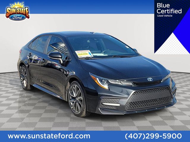 Black Sand Pearl 2022 Toyota Corolla SE Apex FWD Sedan Front-Wheel Drive Continuously Variable Transmission