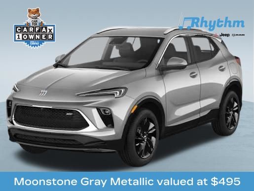 Moonstone Gray Metallic 2025 Buick Encore GX SUV / Crossover Front-Wheel Drive Continuously Variable Transmission