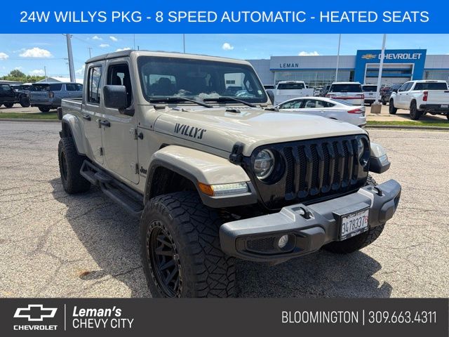 Brown (Limited Edition Gobi Clearcoat) 2022 Jeep Gladiator Pickup Truck Four-Wheel Drive 8-Speed Automatic