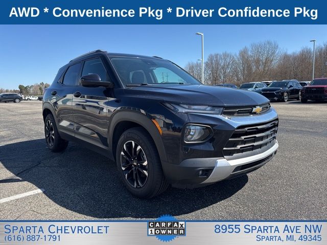 Midnight Blue Metallic 2021 Chevrolet Trailblazer LT AWD SUV / Crossover Four-Wheel Drive 9-Speed Automatic